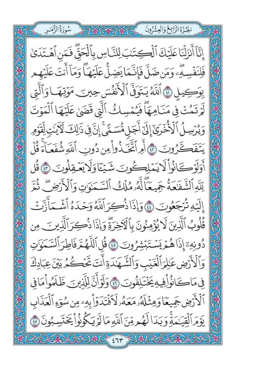 المصحف الجوامعي - الصفحة ٤٦٣