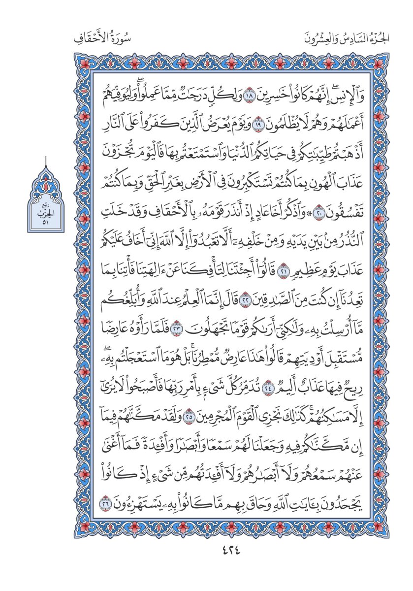 المصحف العادي 3 - الصفحة ٤٢٤