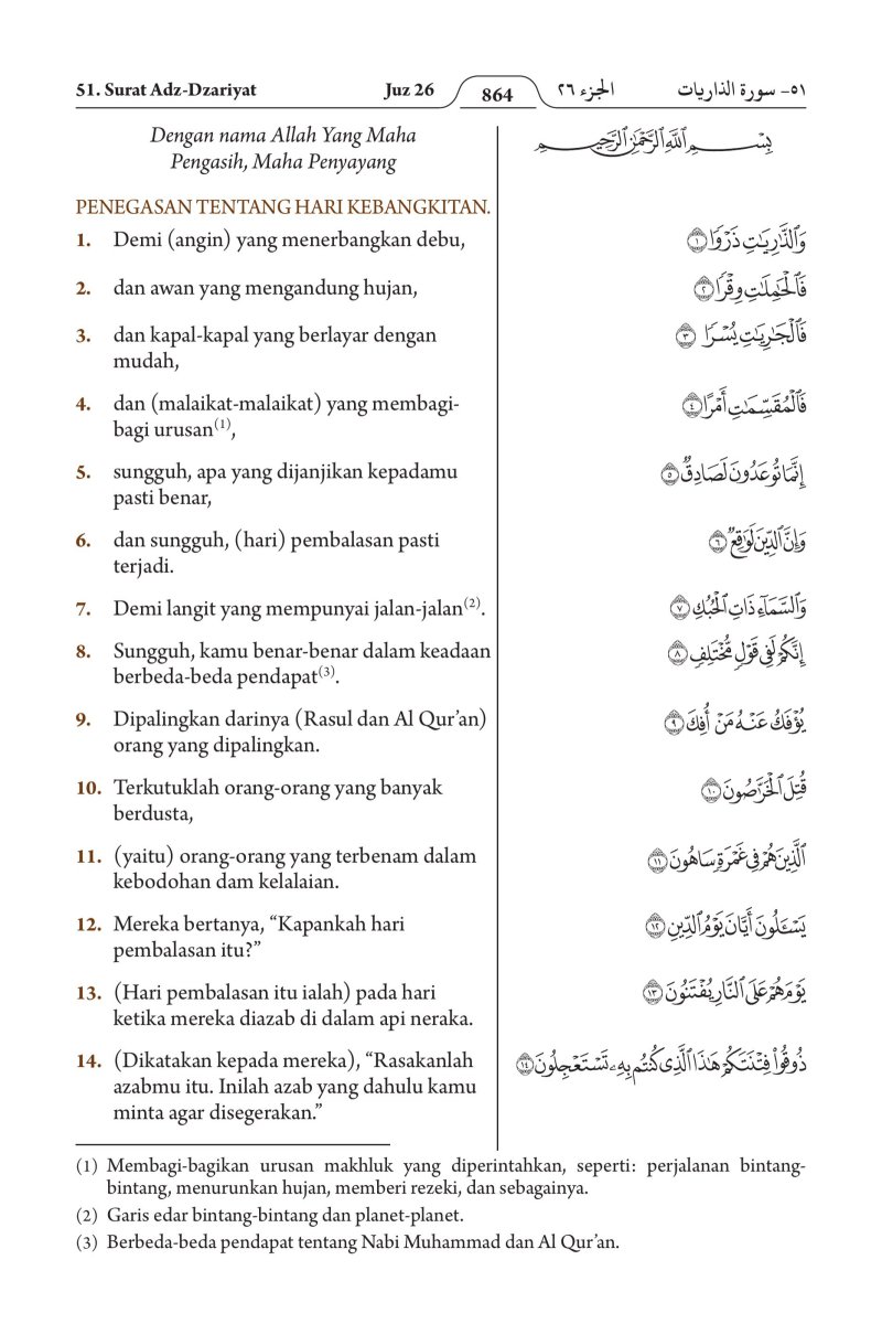 الإندونيسية (Bahasa Indonesia) - الصفحة ٩٢٦