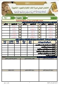 الاختبار النهائي لدورة التأهيلية برواية الإمام حفص عن عاصم من طريق (25)