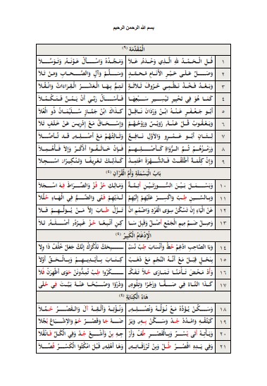 الدرة المضية في القراءات الثلاث المتممة للعشر المرضية