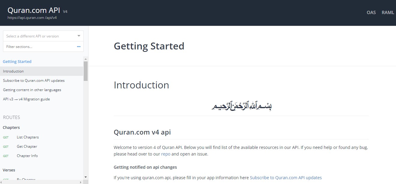 Quran.com API